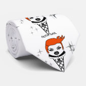 Stylish Men's Tie featuring GOTH GAIL ネクタイ (ロール)