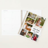 Stylish Modern 6 Photo Collage Appointment Book プランナー手帳 (ディスプレー)
