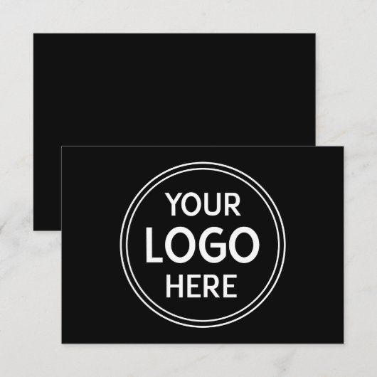 Stylish & Modern Custom Creations Verified  エンクロージャーカード (正面/裏面)