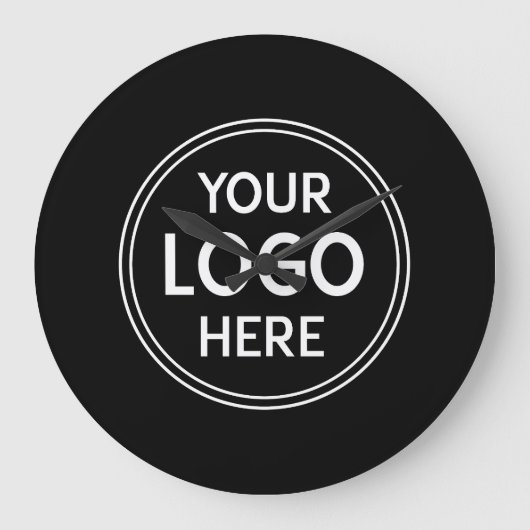 Stylish & Modern Custom Creations Verified  ラージ壁時計 (正面)