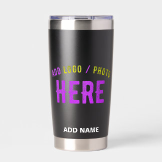STYLISH MODERN CUSTOMIZABLE BLACK VERIFIED BRANDED 保温保冷タンブラー