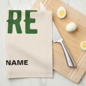 STYLISH MODERN CUSTOMIZABLE NATURAL VERIFIED BRAND キッチンタオル (四つ折り)