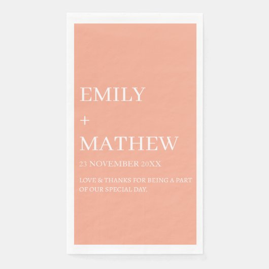 STYLISH MODERN CUSTOMIZED ELEGANT CLASSIC WEDDING  (正面)