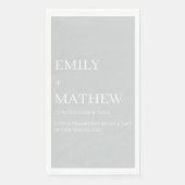 STYLISH MODERN CUSTOMIZED ELEGANT CLASSIC WEDDING  (正面)