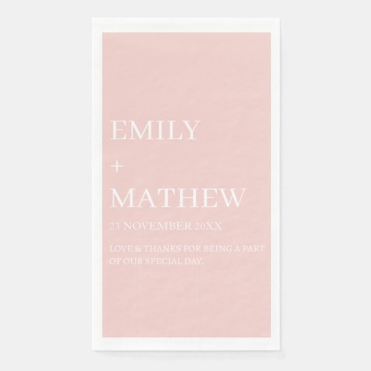 STYLISH MODERN CUSTOMIZED ELEGANT CLASSIC WEDDING  (正面)