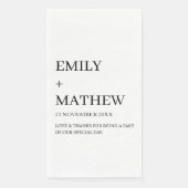 STYLISH MODERN CUSTOMIZED ELEGANT CLASSIC WEDDING  (正面)