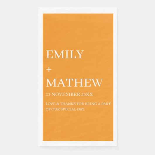 STYLISH MODERN CUSTOMIZED ELEGANT CLASSIC WEDDING  (正面)