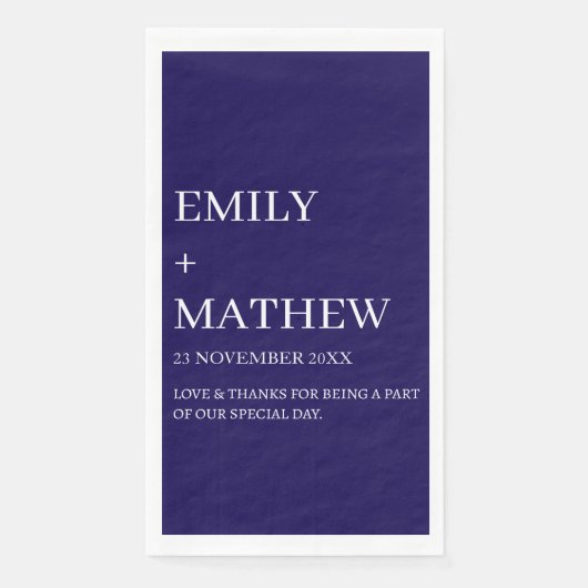 STYLISH MODERN CUSTOMIZED ELEGANT CLASSIC WEDDING  (正面)