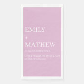 STYLISH MODERN CUSTOMIZED ELEGANT CLASSIC WEDDING  (正面)