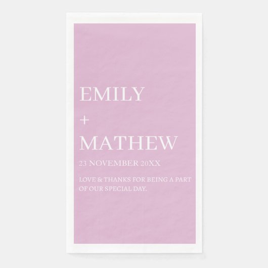 STYLISH MODERN CUSTOMIZED ELEGANT CLASSIC WEDDING  (正面)