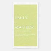 STYLISH MODERN CUSTOMIZED ELEGANT CLASSIC WEDDING  (正面)