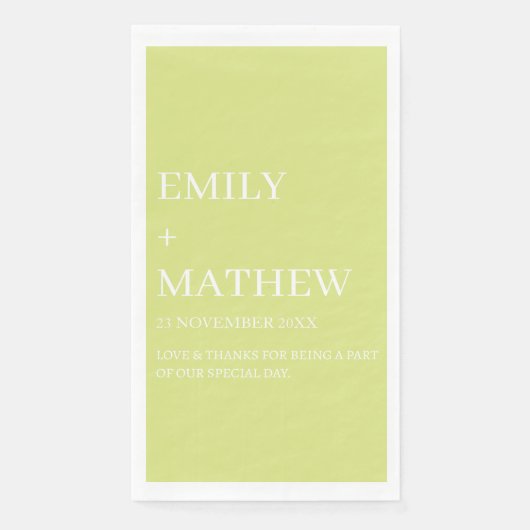 STYLISH MODERN CUSTOMIZED ELEGANT CLASSIC WEDDING  (正面)