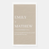 STYLISH MODERN CUSTOMIZED ELEGANT CLASSIC WEDDING  (正面)