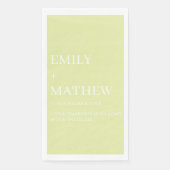 STYLISH MODERN CUSTOMIZED ELEGANT CLASSIC WEDDING  (正面)