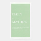 STYLISH MODERN CUSTOMIZED ELEGANT CLASSIC WEDDING (正面)