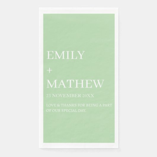 STYLISH MODERN CUSTOMIZED ELEGANT CLASSIC WEDDING  (正面)