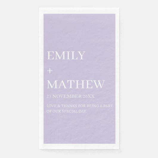 STYLISH MODERN CUSTOMIZED ELEGANT CLASSIC WEDDING  (正面)