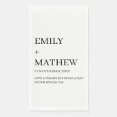 STYLISH MODERN CUSTOMIZED ELEGANT CLASSIC WEDDING  (正面)