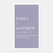 STYLISH MODERN CUSTOMIZED ELEGANT CLASSIC WEDDING  (正面)