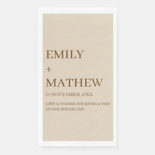 STYLISH MODERN CUSTOMIZED ELEGANT CLASSIC WEDDING  (正面)