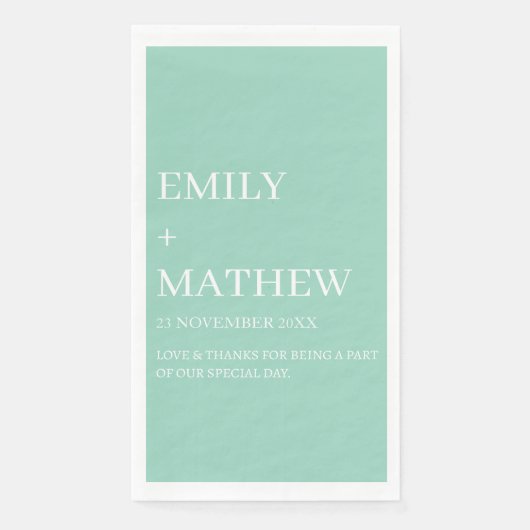 STYLISH MODERN CUSTOMIZED ELEGANT CLASSIC WEDDING  (正面)