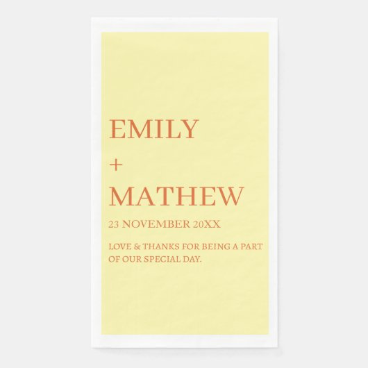 STYLISH MODERN CUSTOMIZED ELEGANT CLASSIC WEDDING  (正面)