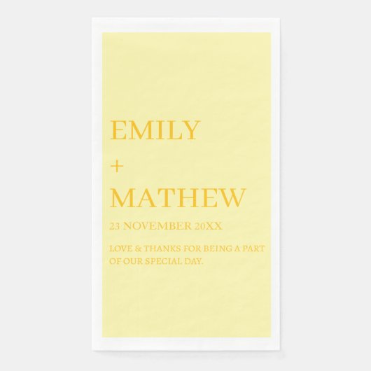 STYLISH MODERN CUSTOMIZED ELEGANT CLASSIC WEDDING  (正面)