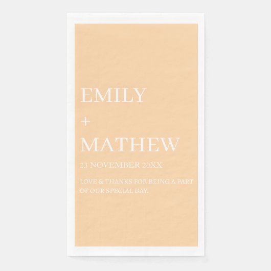 STYLISH MODERN CUSTOMIZED ELEGANT CLASSIC WEDDING  (正面)