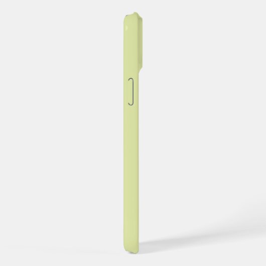 STYLISH MODERN CUSTOMIZED NAME CREAM COLOUR  iPhoneケース (右側面)