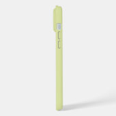 STYLISH MODERN CUSTOMIZED NAME CREAM COLOUR  iPhoneケース (左側面)