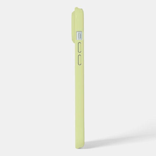STYLISH MODERN CUSTOMIZED NAME CREAM COLOUR  iPhoneケース (左側面)