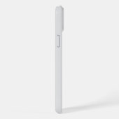 STYLISH MODERN CUSTOMIZED NAME LIGHT GREY COLOUR  iPhoneケース (右側面)