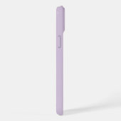 STYLISH MODERN CUSTOMIZED NAME PALE PURPLE COLOUR  iPhoneケース (右側面)