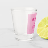  STYLISH MODERN CUSTOMIZED NAME WEDDING  ショットグラス (左)