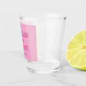  STYLISH MODERN CUSTOMIZED NAME WEDDING  ショットグラス (右)