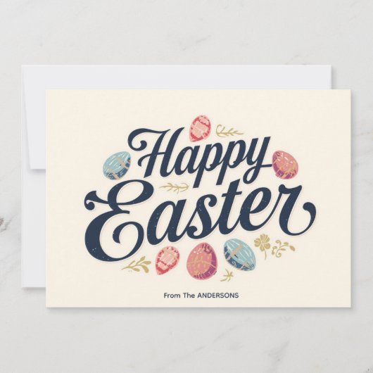 Stylish Modern Easter Modern シーズンカード (正面)