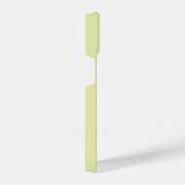 STYLISH MODERN ELEGANT CUSTOMIZED NAME LIME YELLOW iPhoneケース (右側面)
