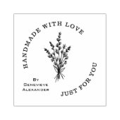 Stylish Modern Minimalist Wildflowers Bouquet  ラバースタンプ (インプリント)