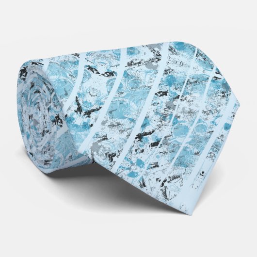 Stylish Modern Stripes ネクタイ (ロール)