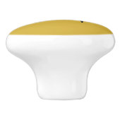 Stylish Monogram M Gold Ceramic Furniture Knob セラミックノブ (側面)