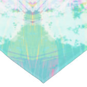 Stylish Pale Pastel Colours Abstract Art テーブルクロス (アングル)