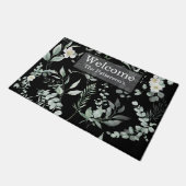 Stylish Personalized Greenery ドアマット (アングル)
