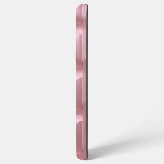 Stylish Pink Geometric Pattern Samsung Galaxy Case Samsung Galaxyケース (裏面横)