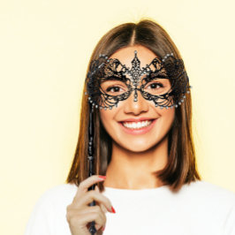 Stylish Portrait of Her フォトプリント