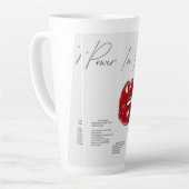 Stylish Printed Mug | Coffee Cup for Home & Office カフェラテマグ (左アングル)