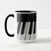  Stylish Professional Pianist  マグカップ (左)