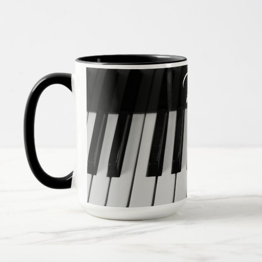  Stylish Professional Pianist  マグカップ (左)