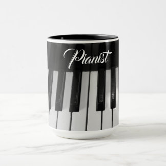  Stylish Professional Pianist  マグカップ