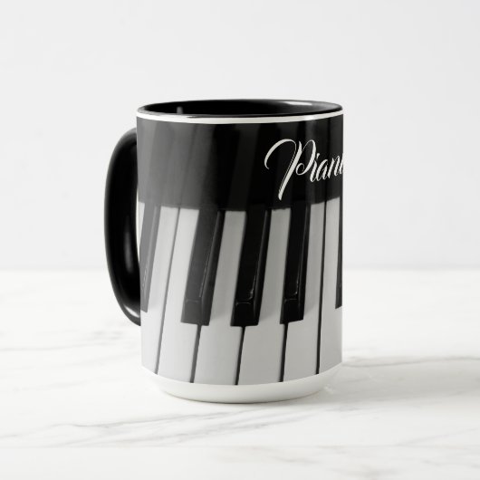 Stylish Professional Pianist マグカップ (正面左)