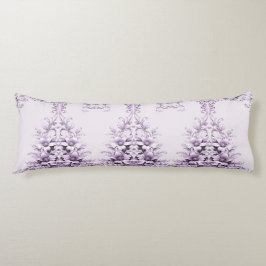 Stylish Purple Flowers Body Pillow ボディピロー